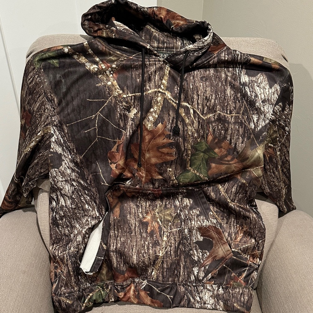 RedHead Camouflage Hoodie with Natural Tones